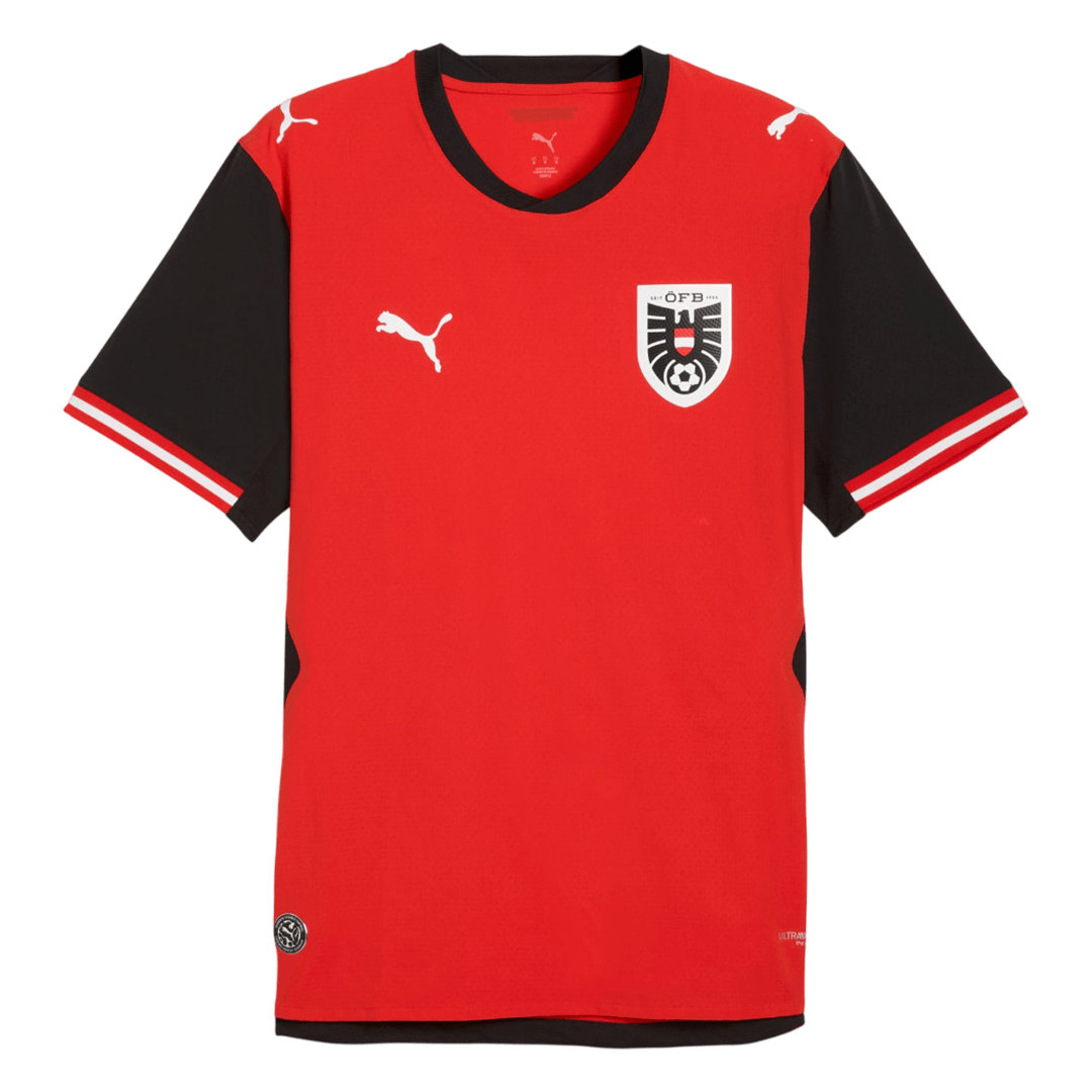 Austria World Cup Player Version Trikot Heim 2026 Slim Fit