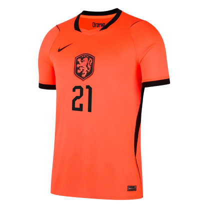 Netherlands World Cup Trikot Heim 2026 F.DE JONG #21