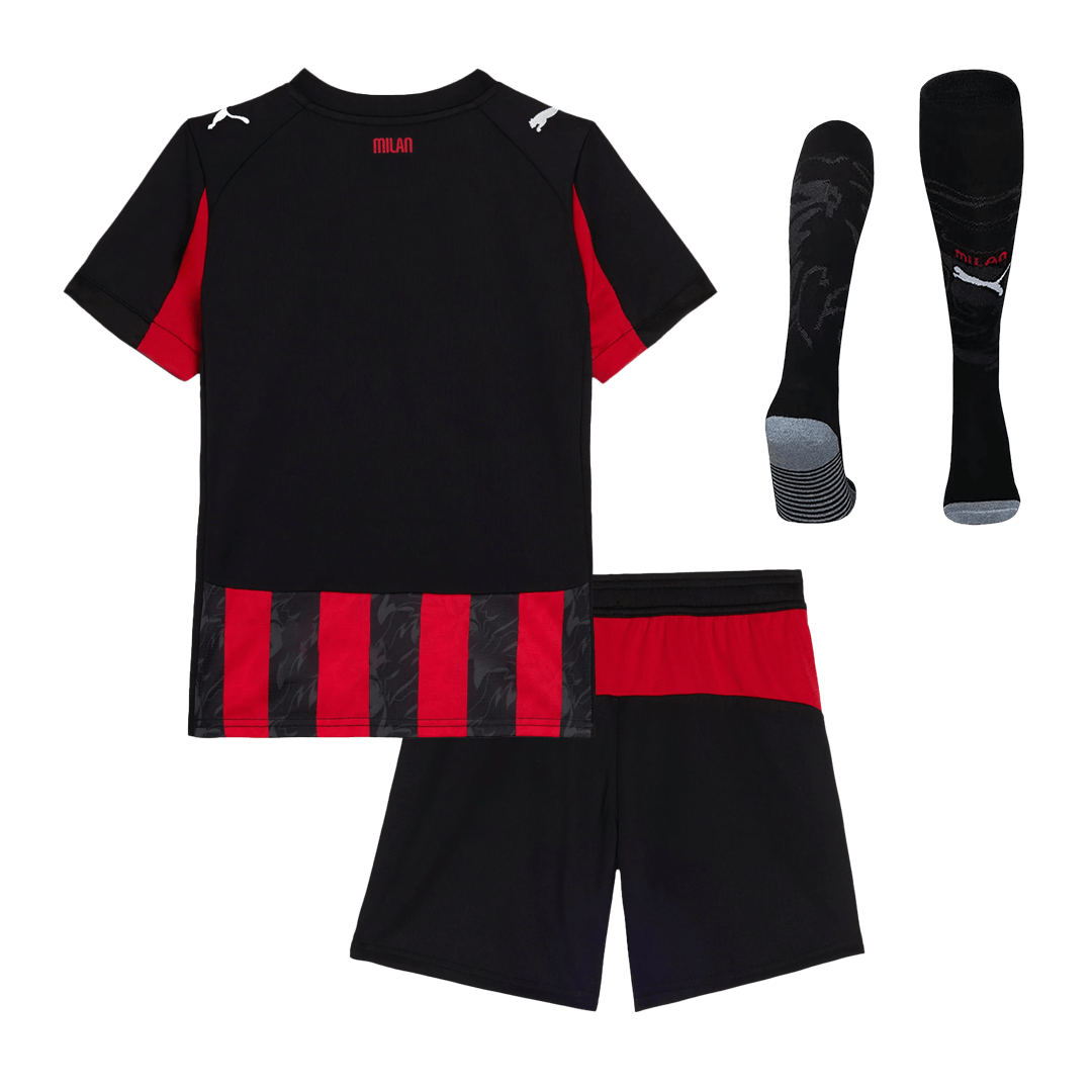 AC Milan Kinder Trikot Komplett-Set Heim 2025/26