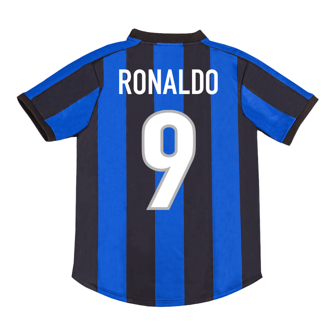 Inter Milan Retro Trikot Heim 1999/00 RONALDO #9