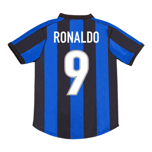 Inter Milan Retro Trikot Heim 1999/00 RONALDO #9