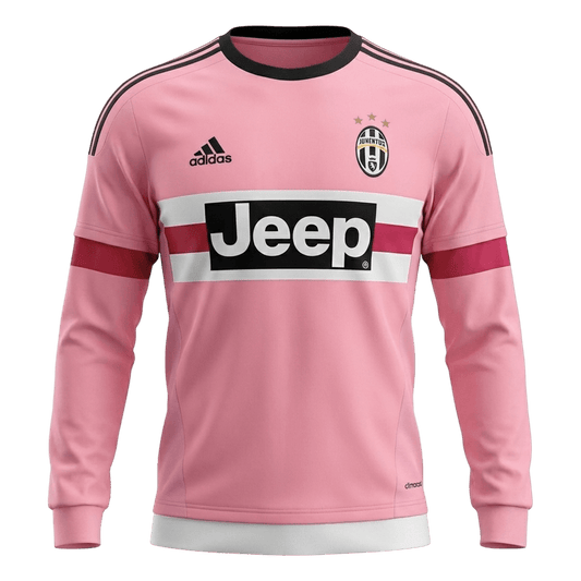 Juventus Retro Langarm Trikot Auswärts 2015/16