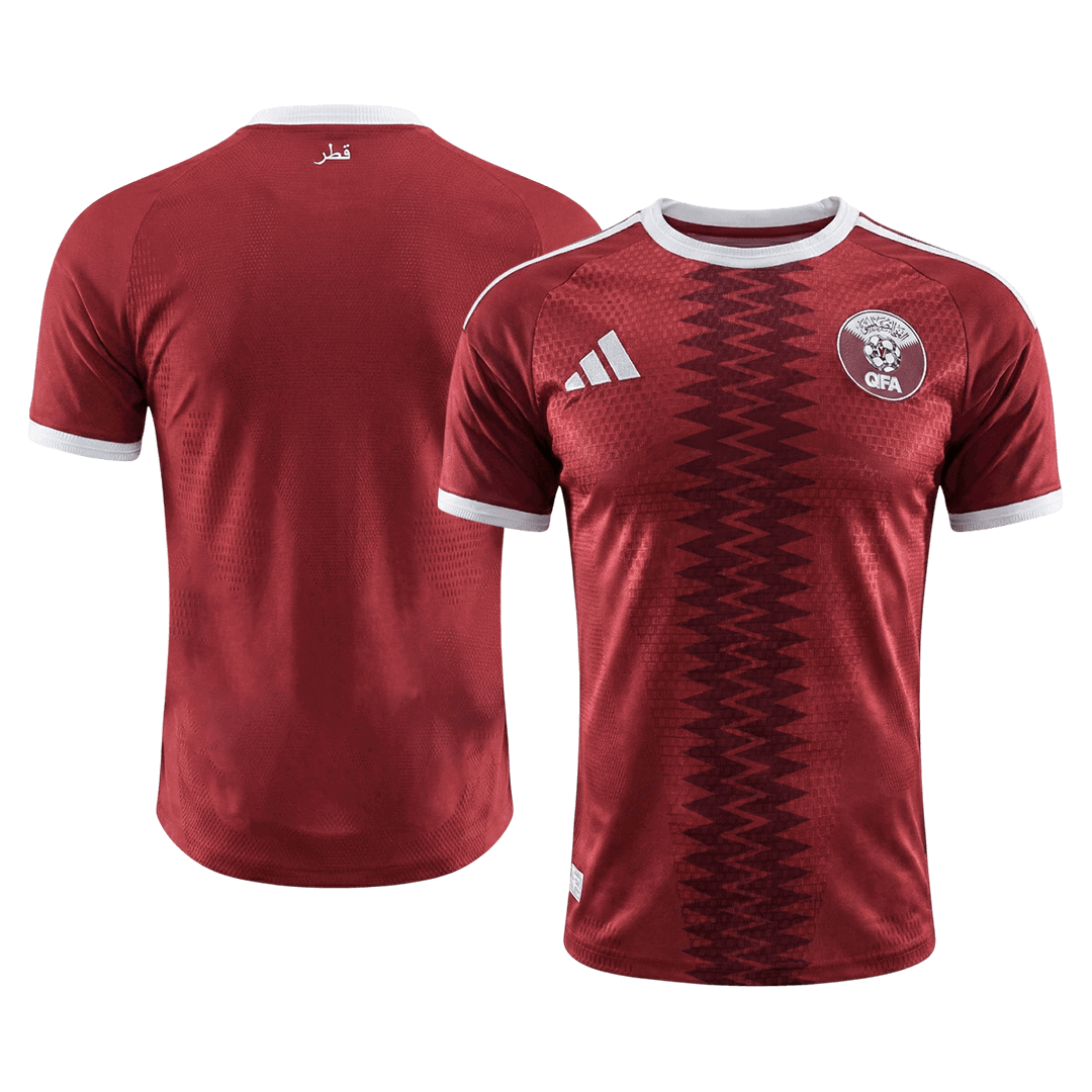 Qatar World Cup Player Version Trikot Heim 2026 Slim Fit