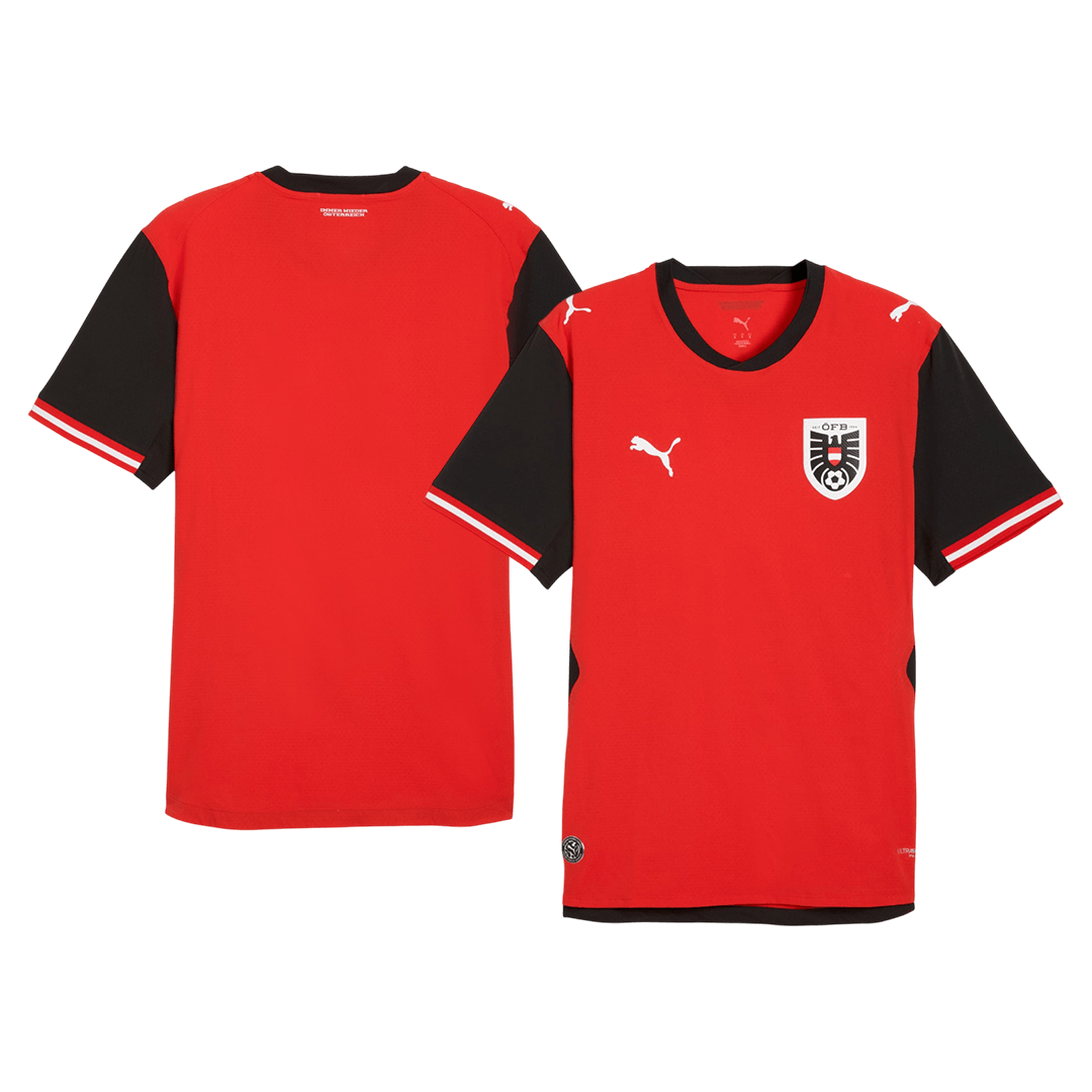 Austria World Cup Player Version Trikot Heim 2026 Slim Fit