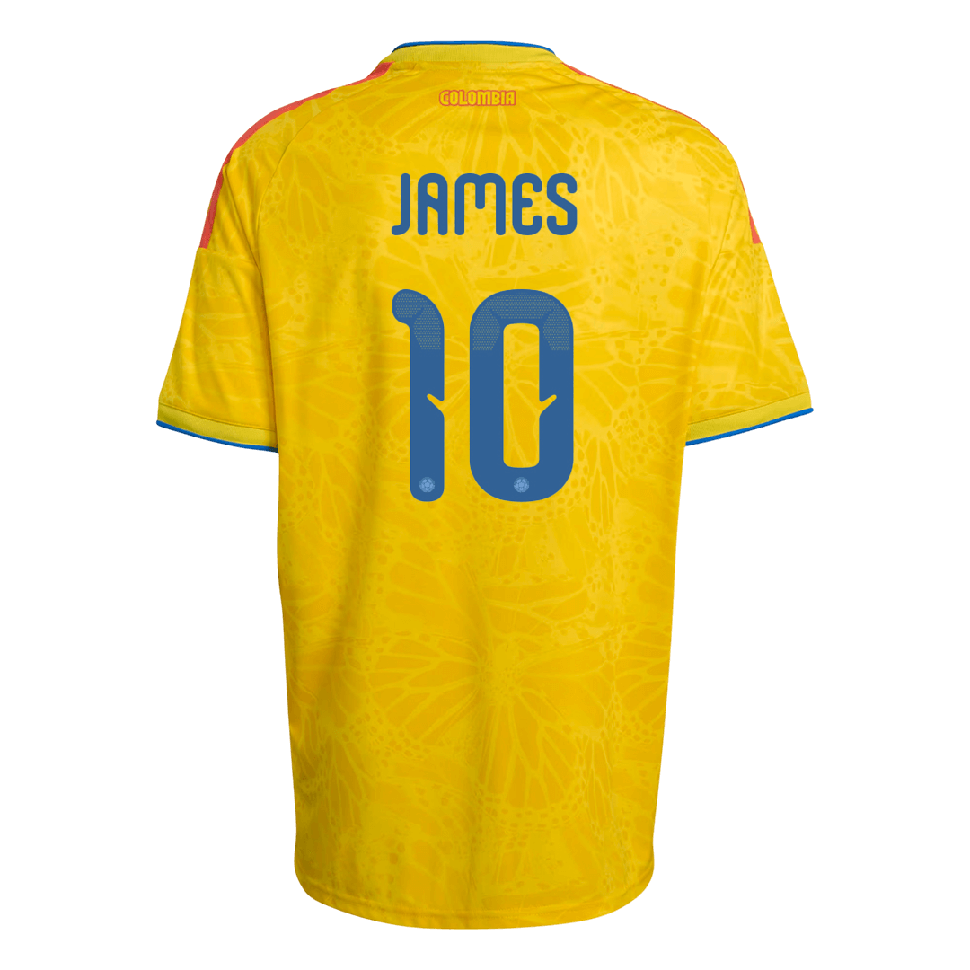 Colombia World Cup Trikot Heim 2026 JAMES #10