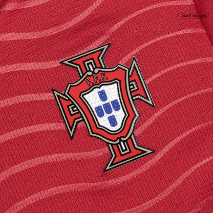 Portugal World Cup Kinder Trikot Set Heim 2026 B. FERNANDES #8 [PREMIUM]