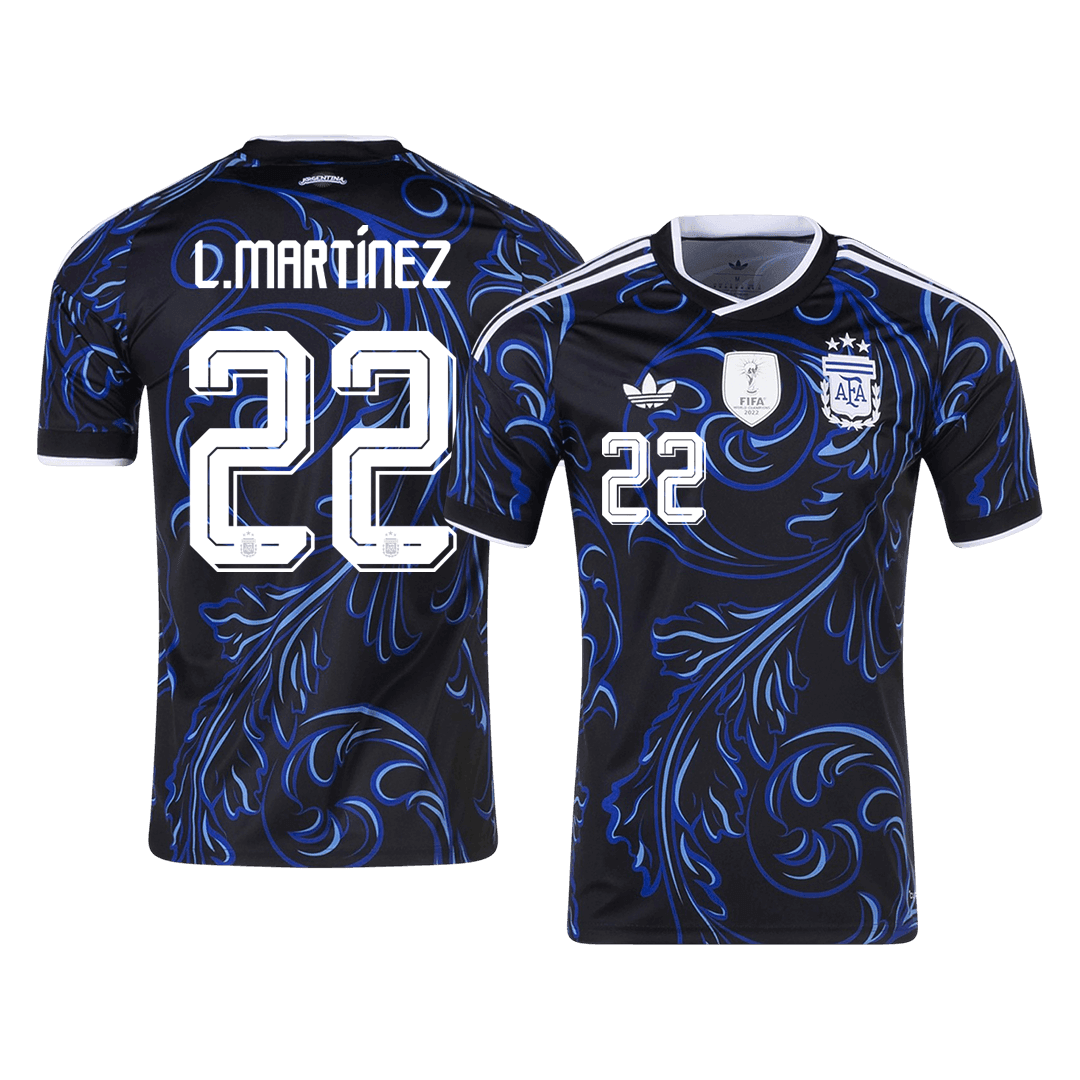 Argentina World Cup Trikot Auswärts 2026 L. MARTÍNEZ #22