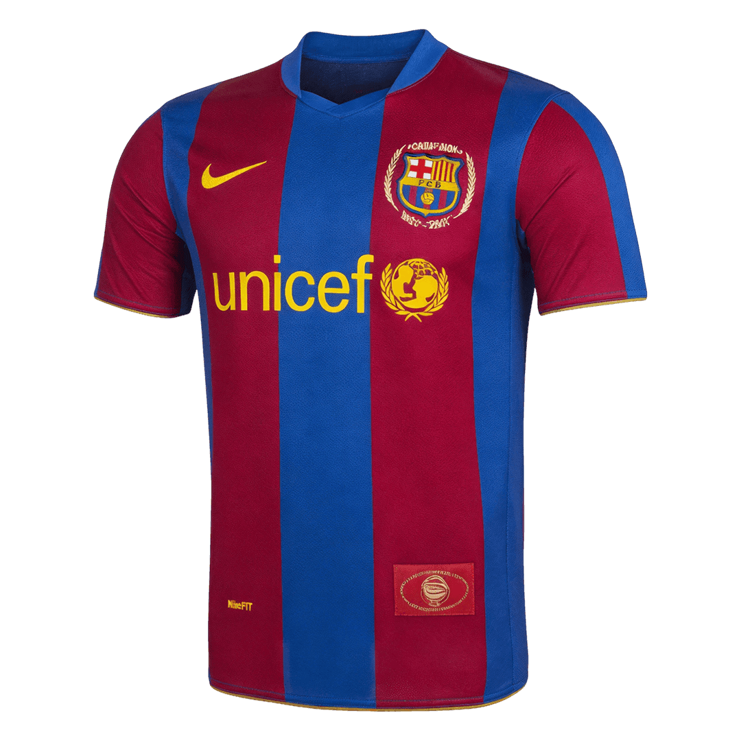 Barcelona Retro Trikot Heim 2007/08