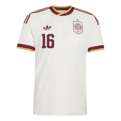 Spain World Cup Trikot Auswärts 2026 RODRIGO #16