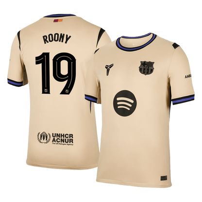Barcelona Trikot Auswärts 2025/26 UCL ROONY #19