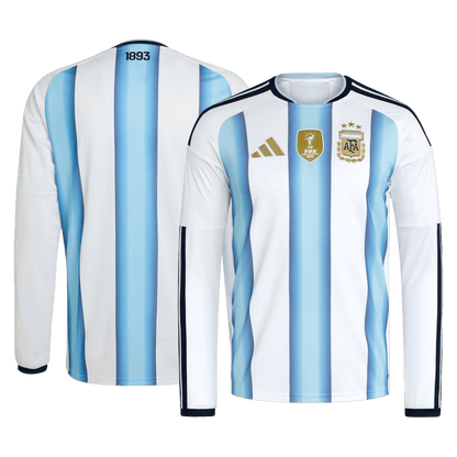 Argentina World Cup Langarm Trikot Heim 2026