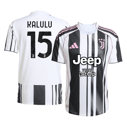 Juventus Player Version Trikot Heim 2025/26 KALULU #15 Slim Fit