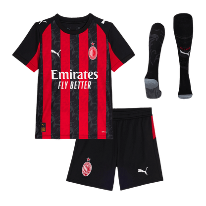 AC Milan Kinder Trikot Komplett-Set Heim 2025/26