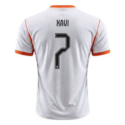 Netherlands World Cup Player Version Trikot Auswärts 2026 XAVI #7 Slim Fit