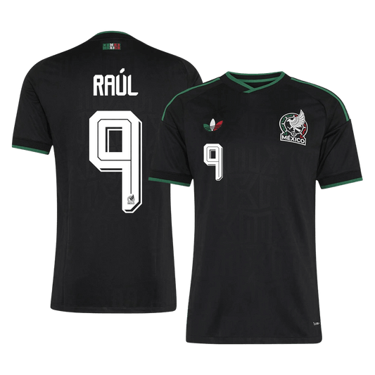 Mexico World Cup Player Version Trikot Drittes Auswärts 2026 RAÚL #9 Slim Fit