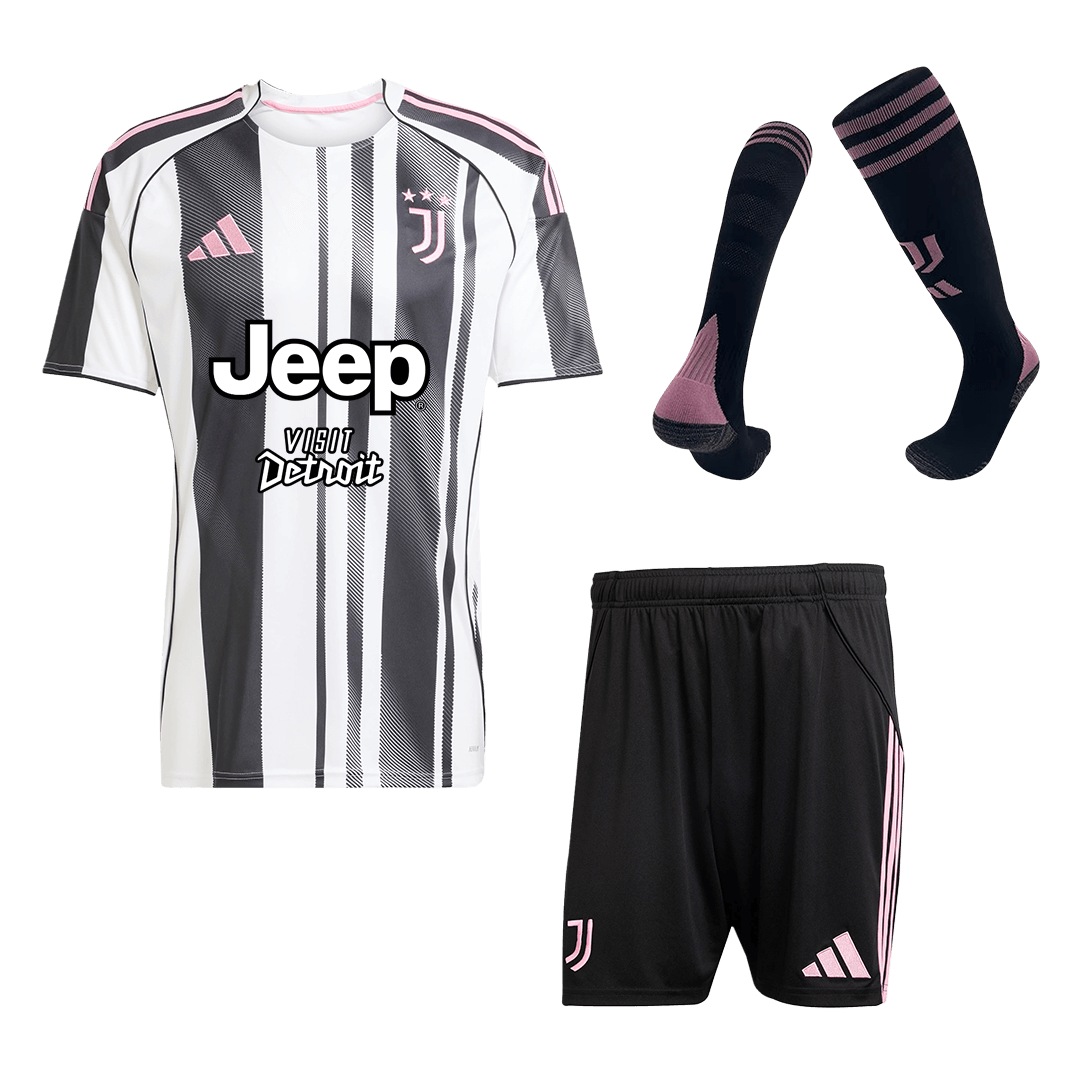 Juventus Trikot Komplett-Set Heim 2025/26
