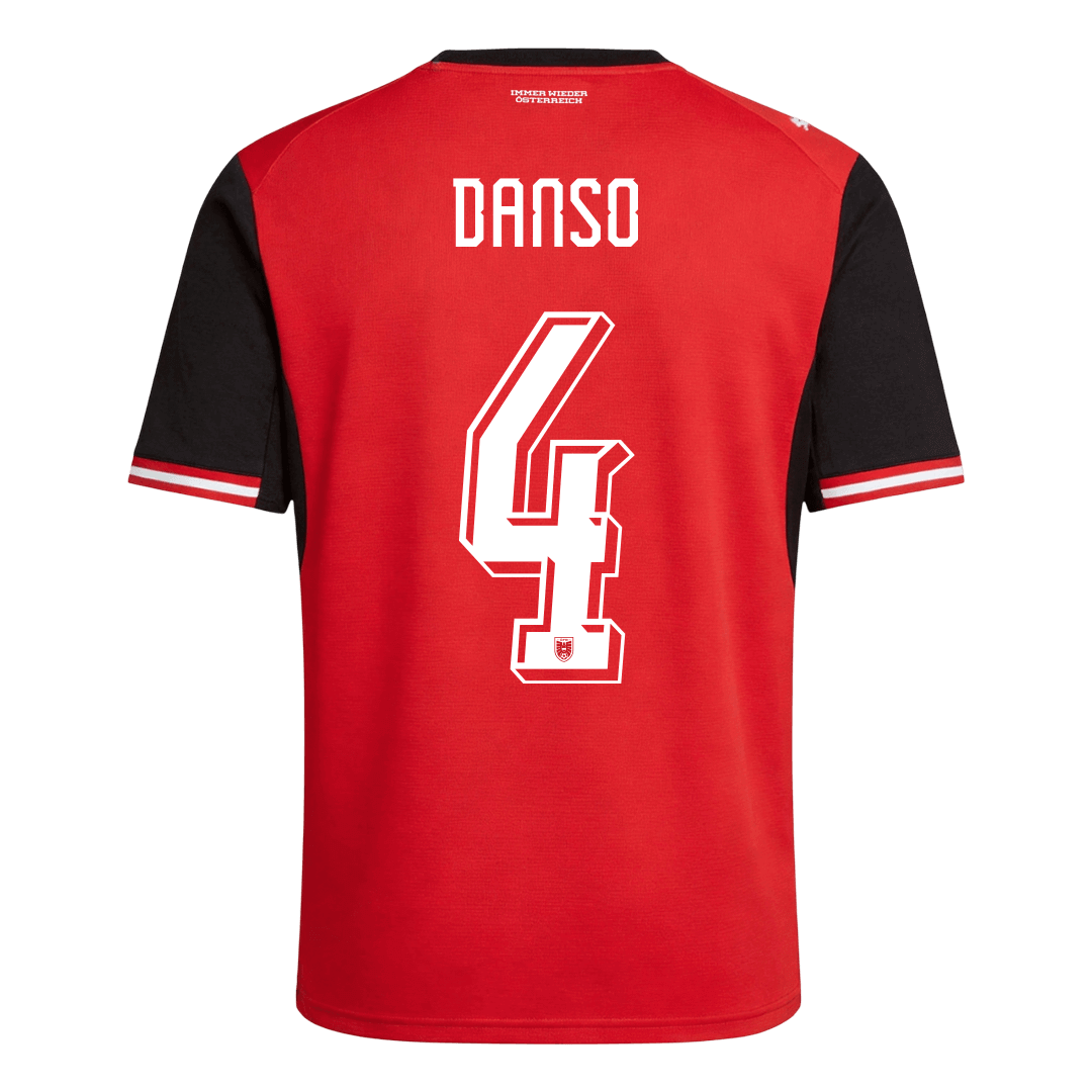Austria World Cup Trikot Heim 2026 DANSO #4