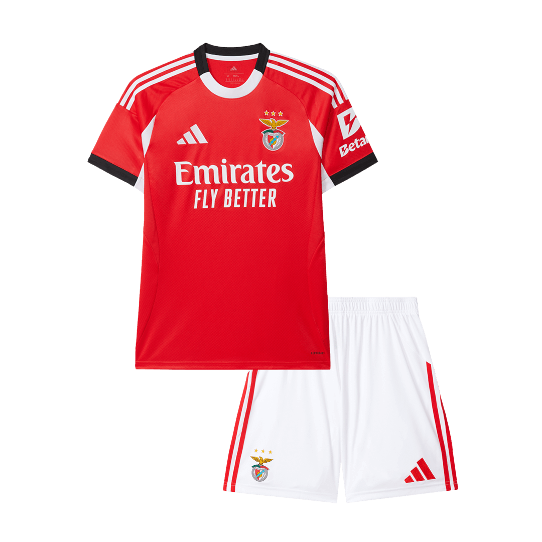 Benfica Kinder Trikot Set Heim 2025/26