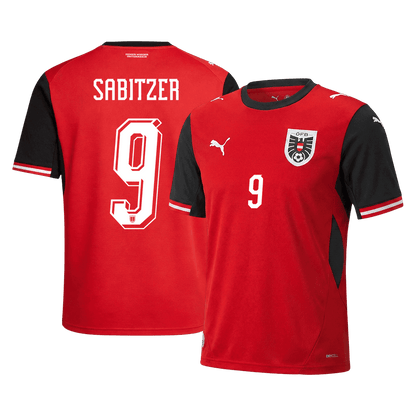 Austria World Cup Trikot Heim 2026 SABITZER #9