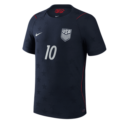 USA World Cup Player Version Trikot Auswärts 2026 PULISIC #10 Slim Fit