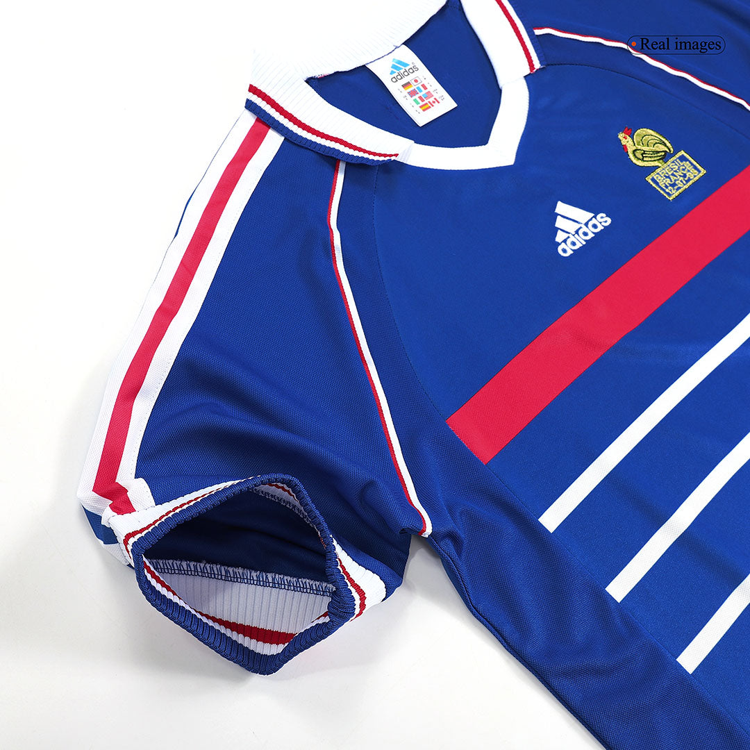 France Retro Trikot Heim 1998