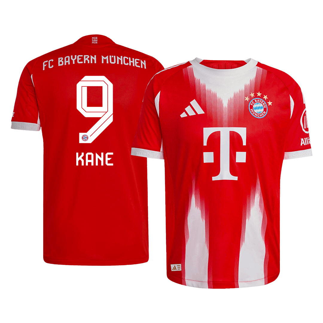 Bayern Munich Player Version Trikot Heim 2025/26 KANE #9 Slim Fit