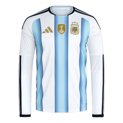 Argentina World Cup Langarm Trikot Heim 2026