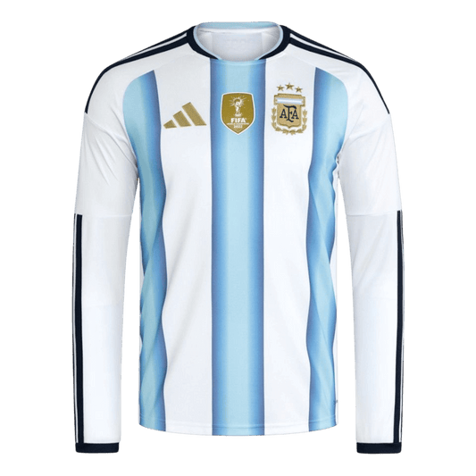 Argentina World Cup Langarm Trikot Heim 2026