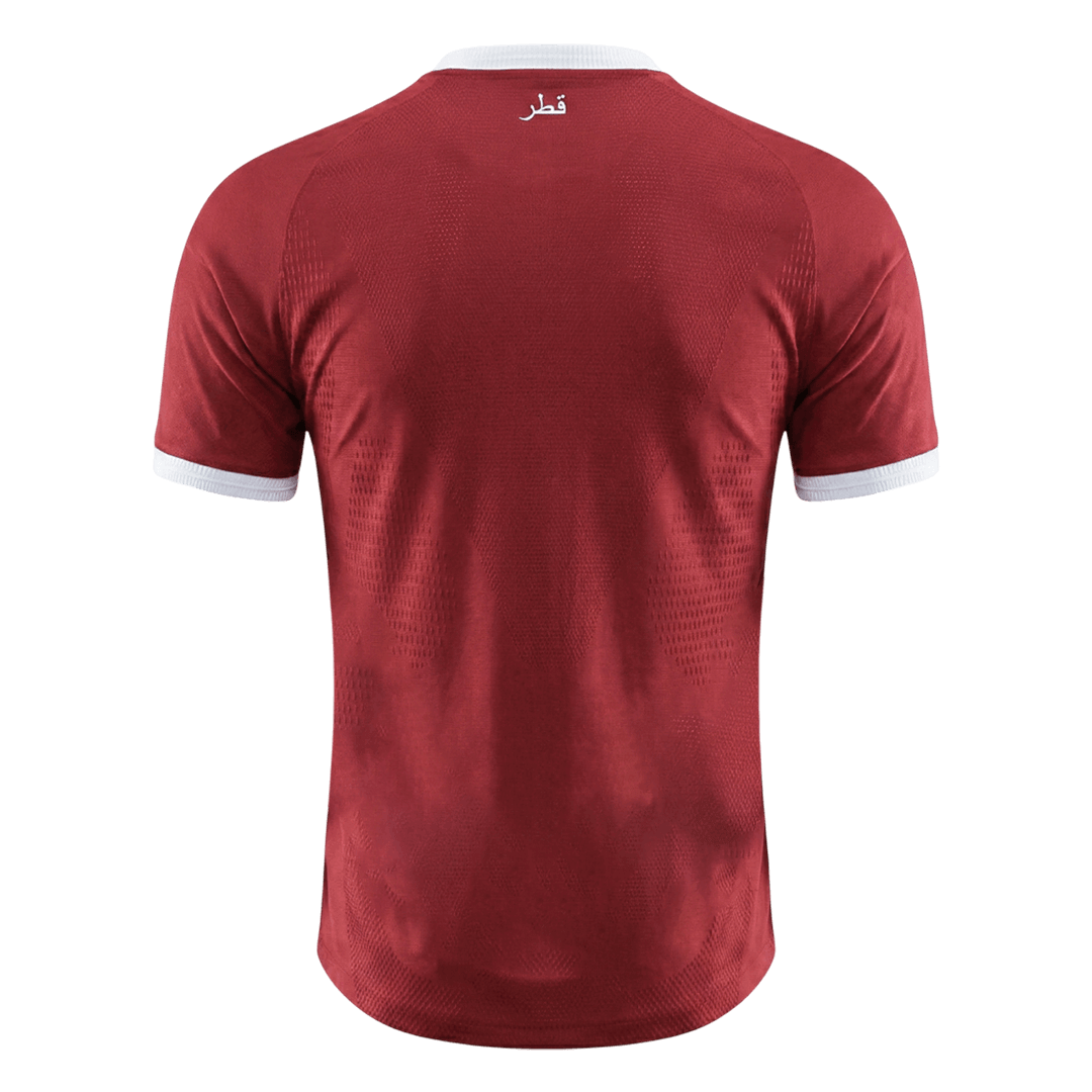 Qatar World Cup Player Version Trikot Heim 2026 Slim Fit