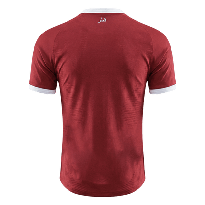 Qatar World Cup Player Version Trikot Heim 2026 Slim Fit