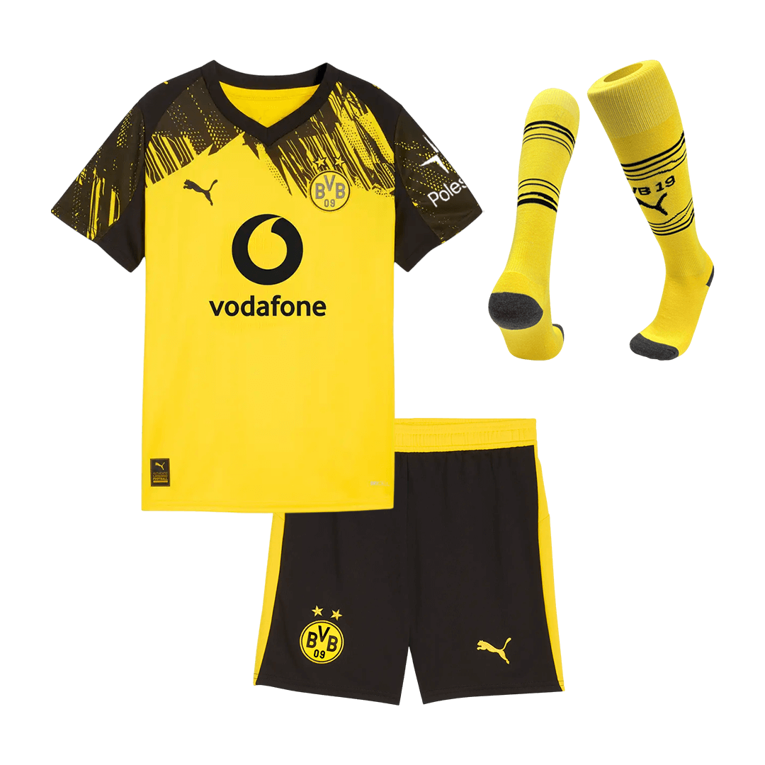 Borussia Dortmund Kinder Trikot Komplett-Set Heim 2025/26
