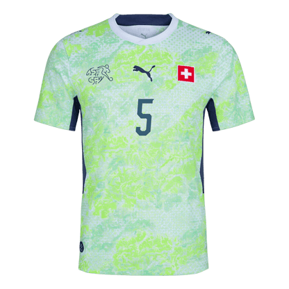 Nati World Cup Player Version Trikot Auswärts 2026 AKANJI #5 Slim Fit