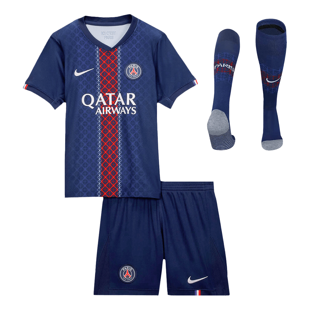 PSG Kinder Trikot Komplett-Set Heim 2025/26