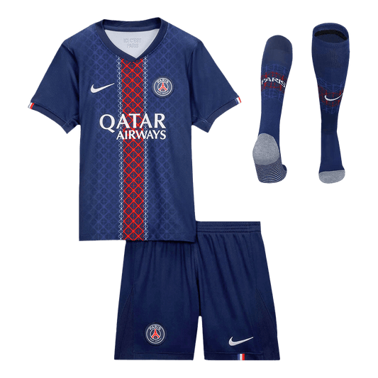 PSG Kinder Trikot Komplett-Set Heim 2025/26
