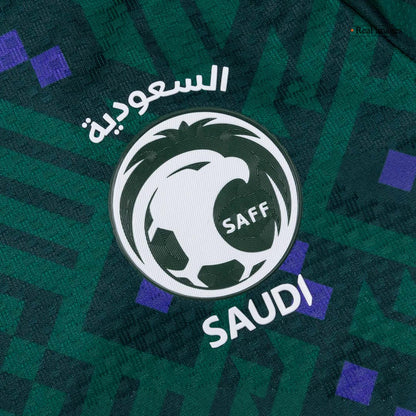 Saudi Arabia World Cup Player Version Trikot Heim 2026 Slim Fit