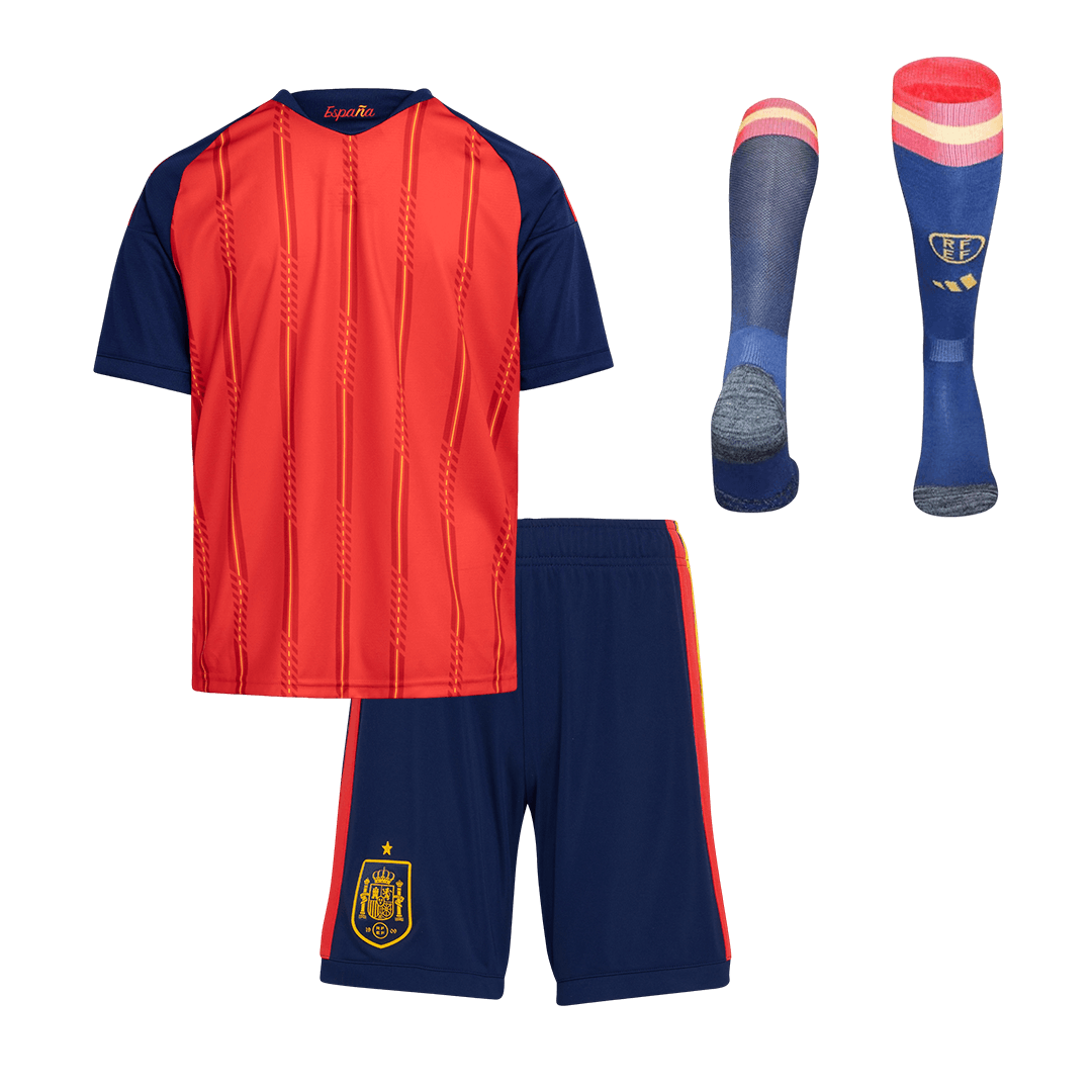 Spain World Cup Kinder Trikot Komplett-Set Heim 2026