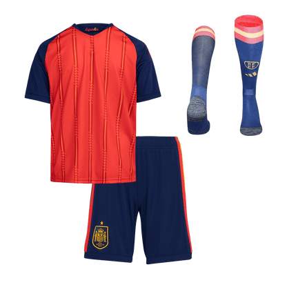Spain World Cup Kinder Trikot Komplett-Set Heim 2026