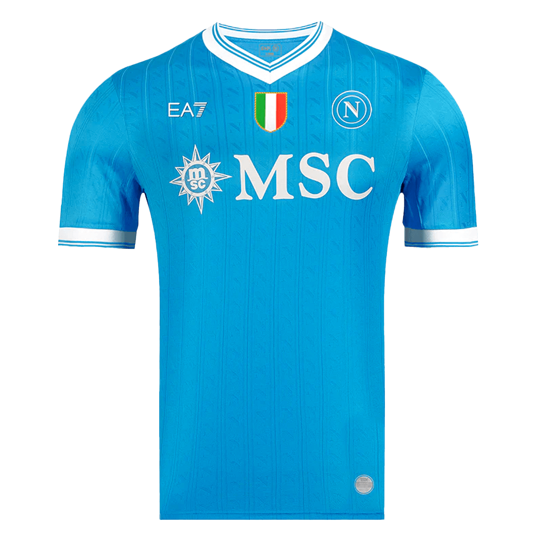Napoli Player Version Trikot Heim 2025/26 Slim Fit