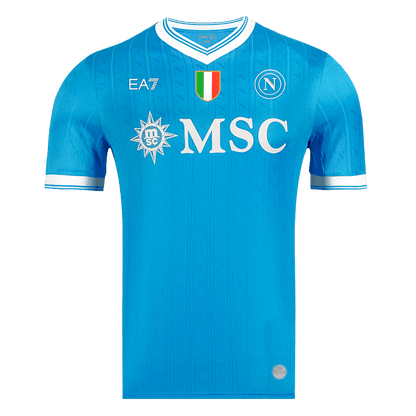 Napoli Player Version Trikot Heim 2025/26 Slim Fit