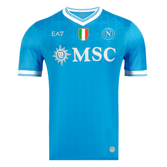 Napoli Player Version Trikot Heim 2025/26 Slim Fit