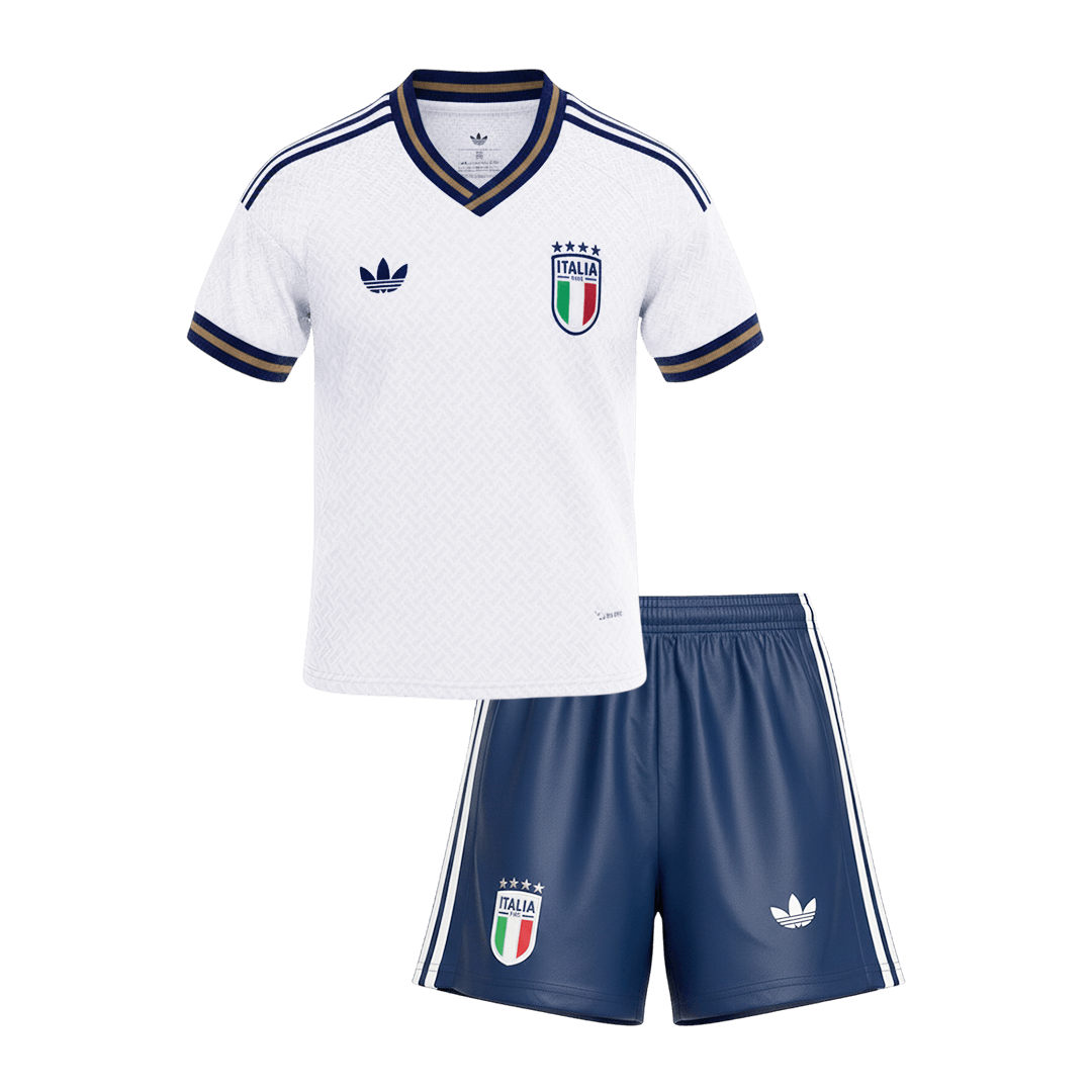Italy World Cup Kinder Trikot Set Auswärts 2026