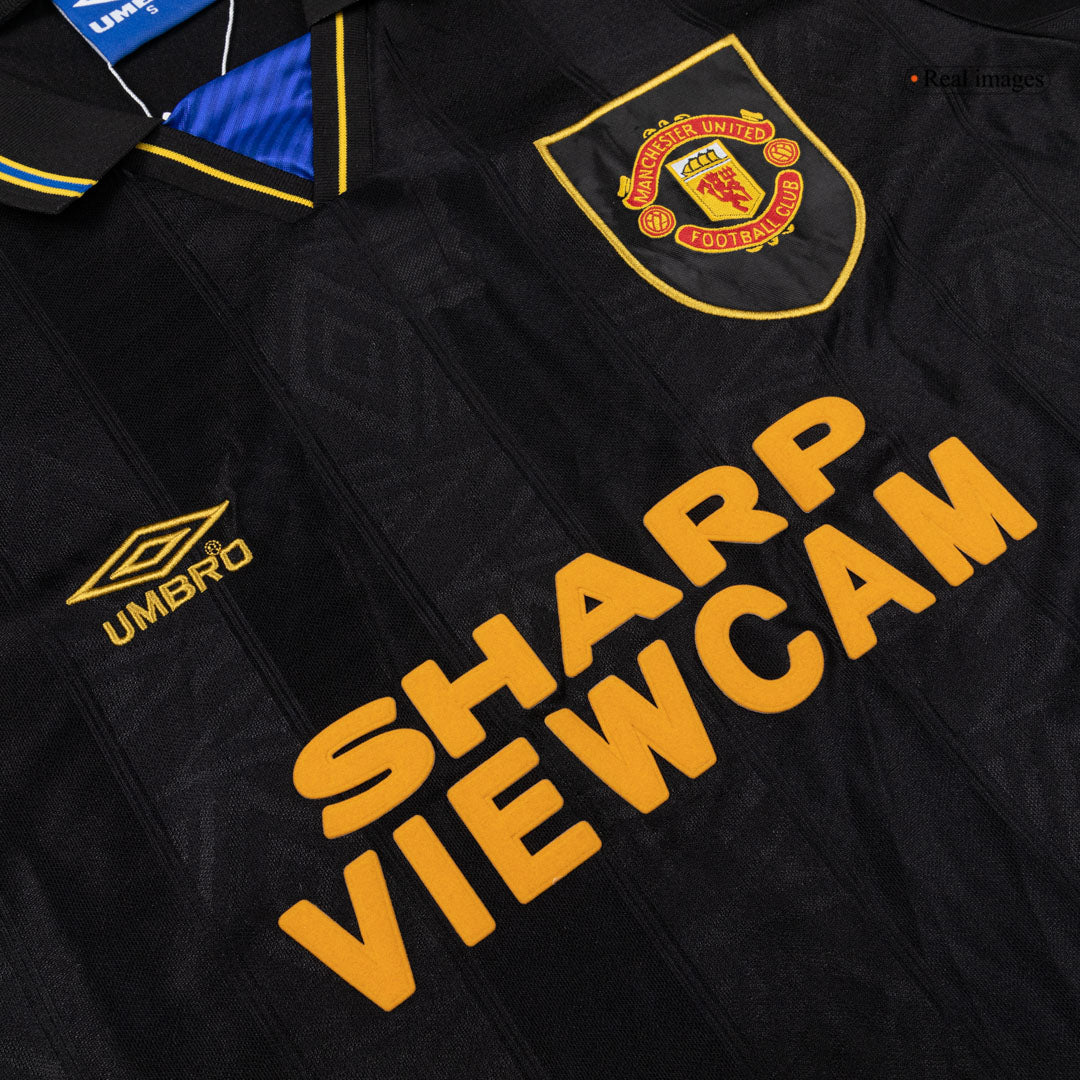 Manchester United Retro Trikot Auswärts 1993/94