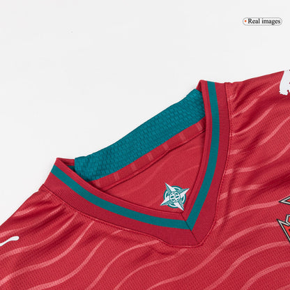 Portugal World Cup Kinder Trikot Set Heim 2026 B. FERNANDES #8 [PREMIUM]