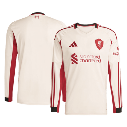 Liverpool Langarm Trikot Auswärts 2025/26