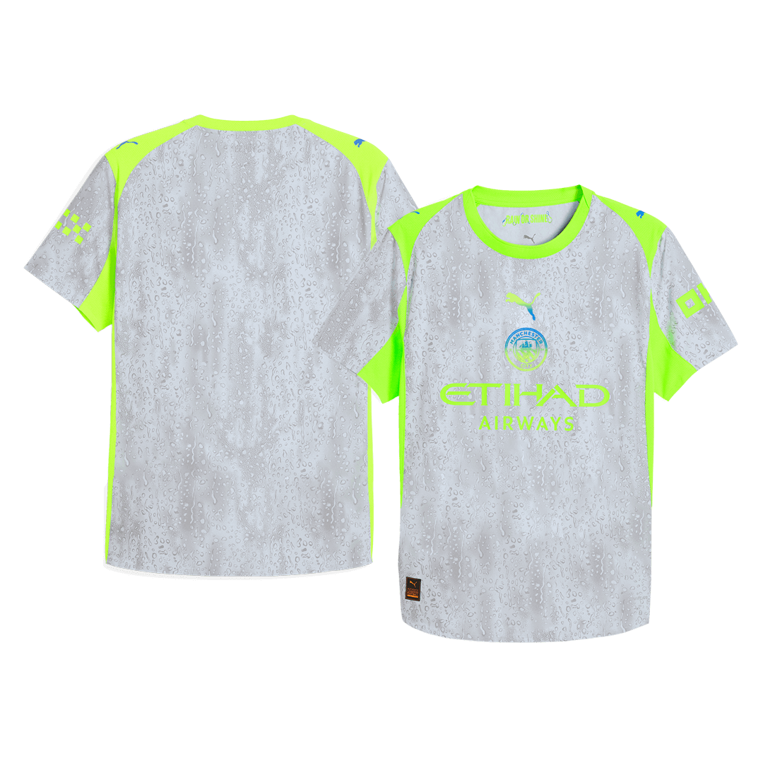 Manchester City Player Version Trikot Drittes Auswärts 2025/26 Slim Fit