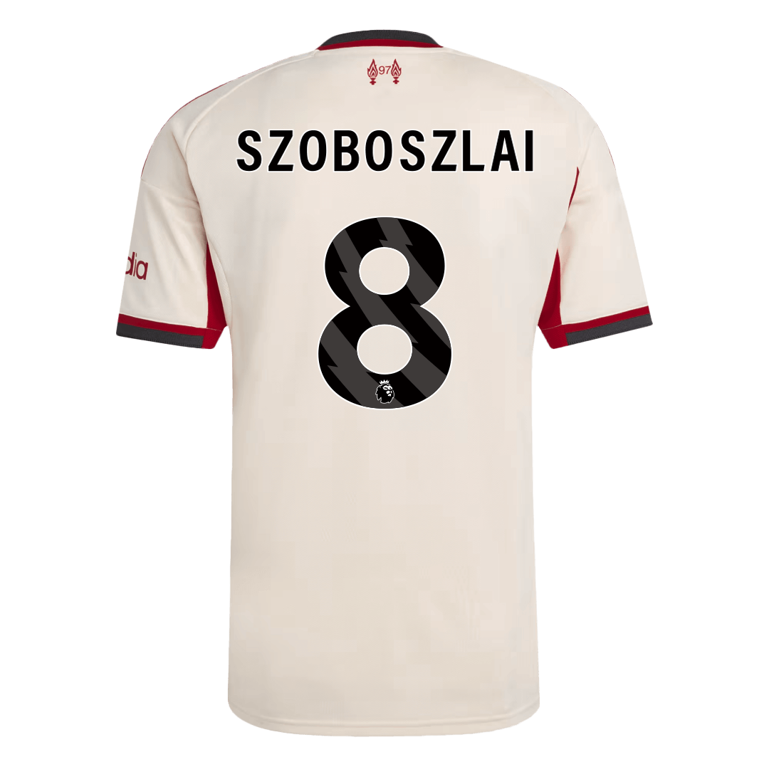 Liverpool Trikot Auswärts 2025/26 SZOBOSZLAI #8