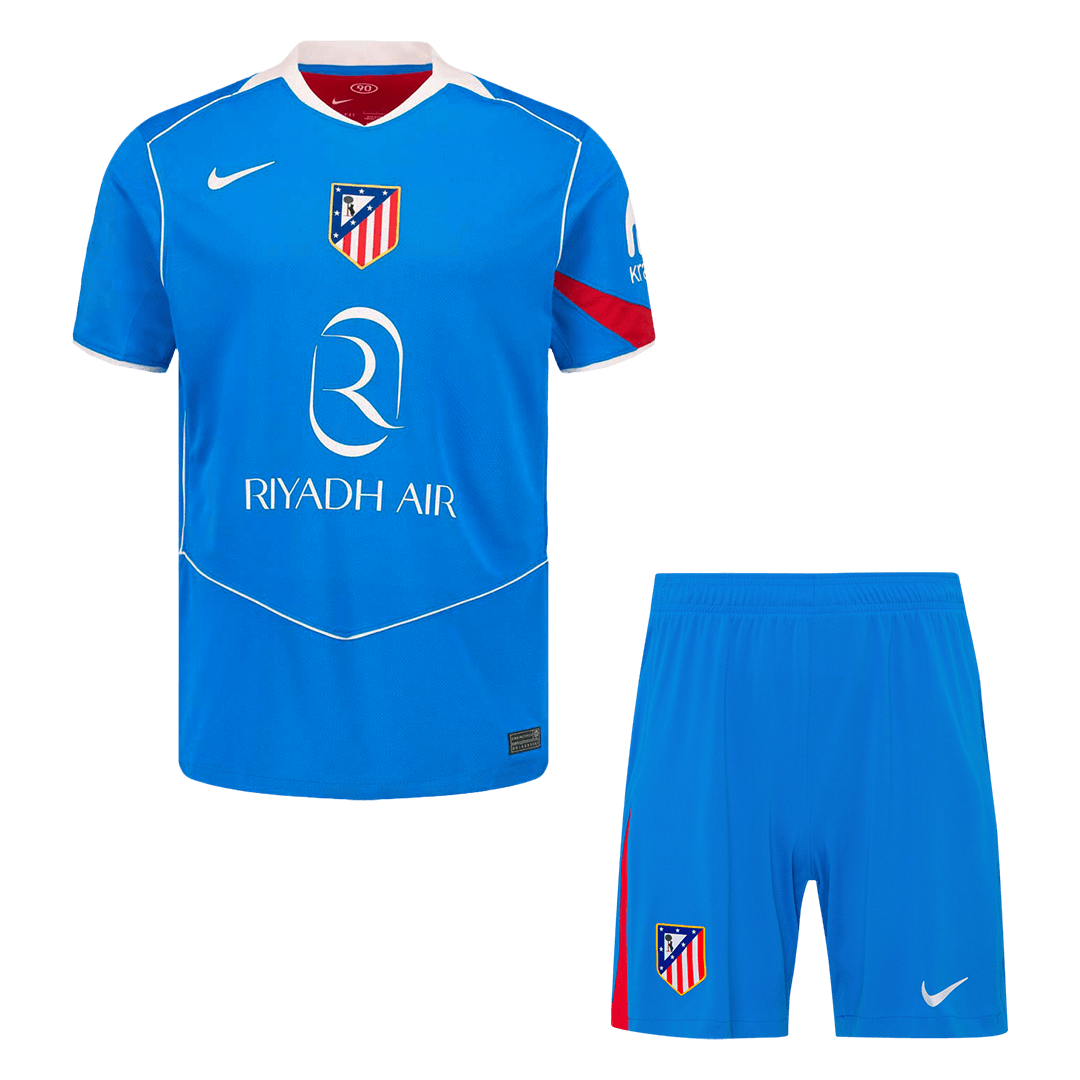 Atletico Madrid Trikot Set Drittes Auswärts 2025/26