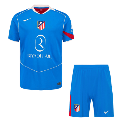 Atletico Madrid Trikot Set Drittes Auswärts 2025/26