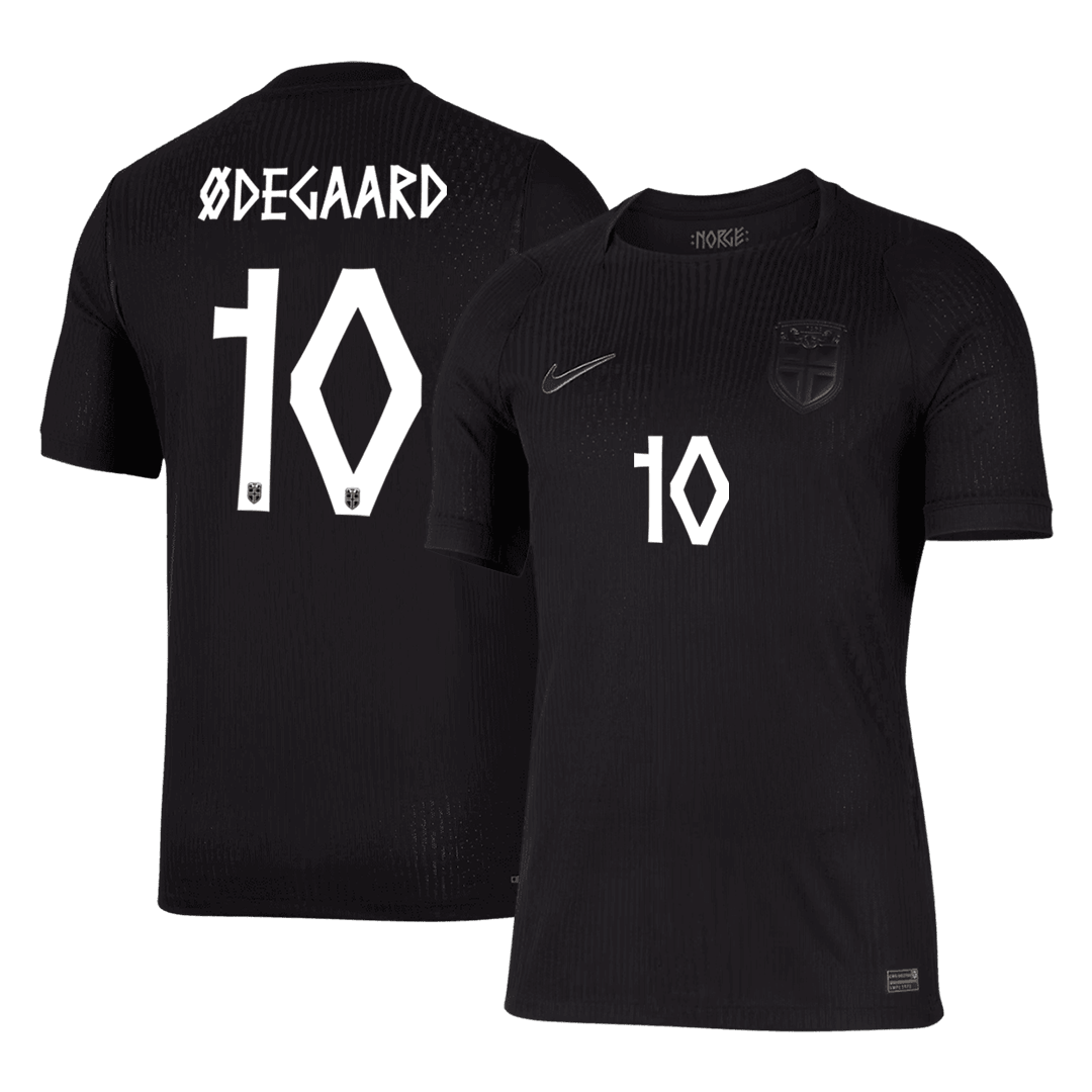 Norway World Cup Player Version Trikot Auswärts 2026 ØDEGAARD #10 Slim Fit