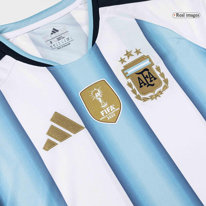Argentina World Cup Langarm Trikot Heim 2026